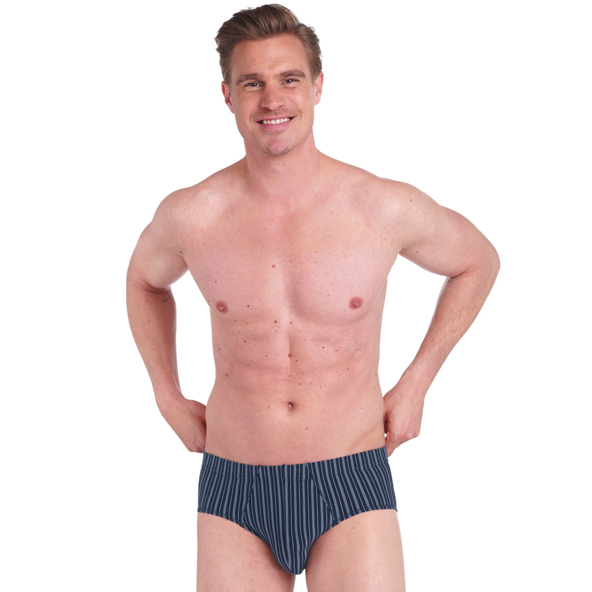 Herren Slip mit Streifen