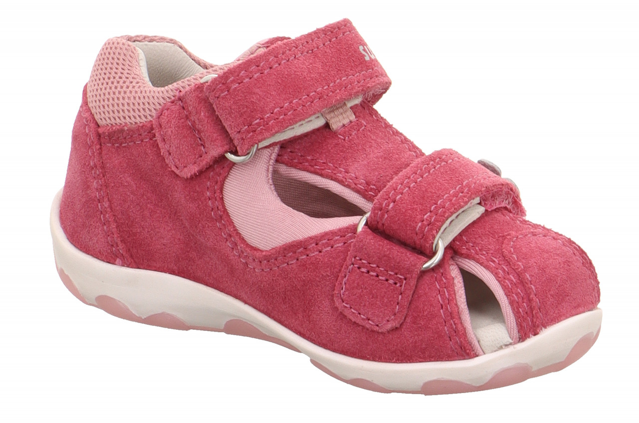 FANNI - Pink/RosaSandale mit Klettverschluss