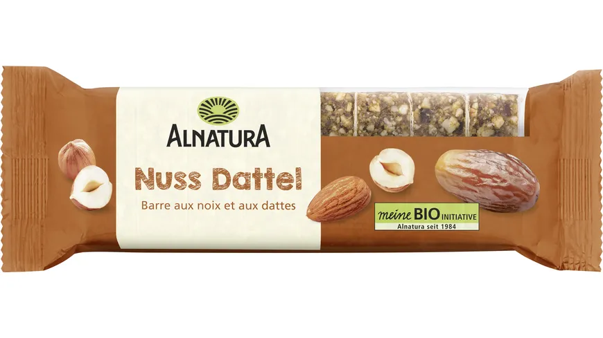 Alnatura Bio Nuss Dattel Fruchtschnitte 75 g
