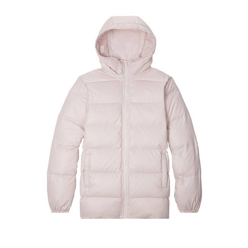 CONVERSE Down Mid Kapuzenjacke Damen Sweatjacke Damen