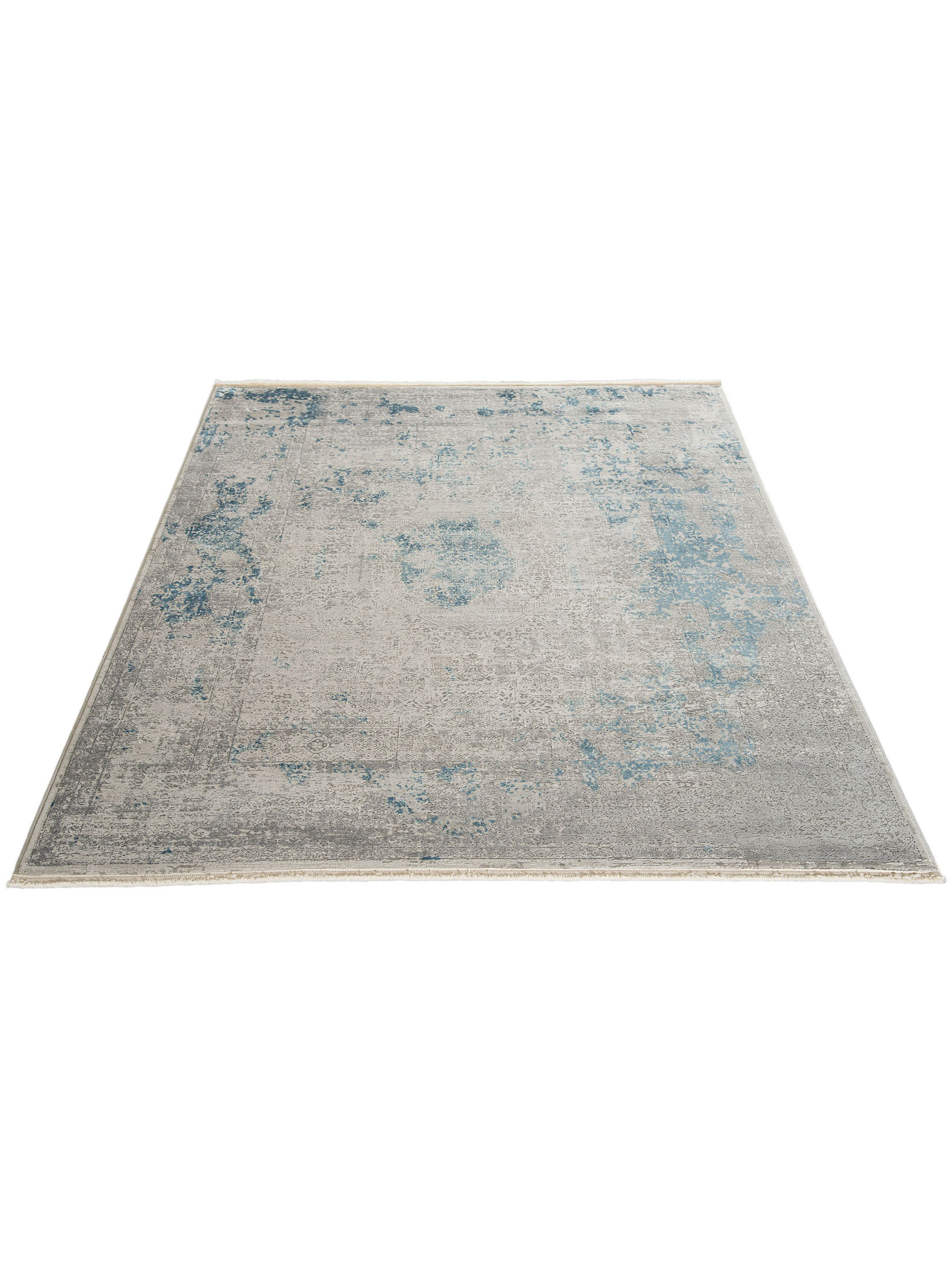 Mytikas Vintage-Teppich, Vintage Blau