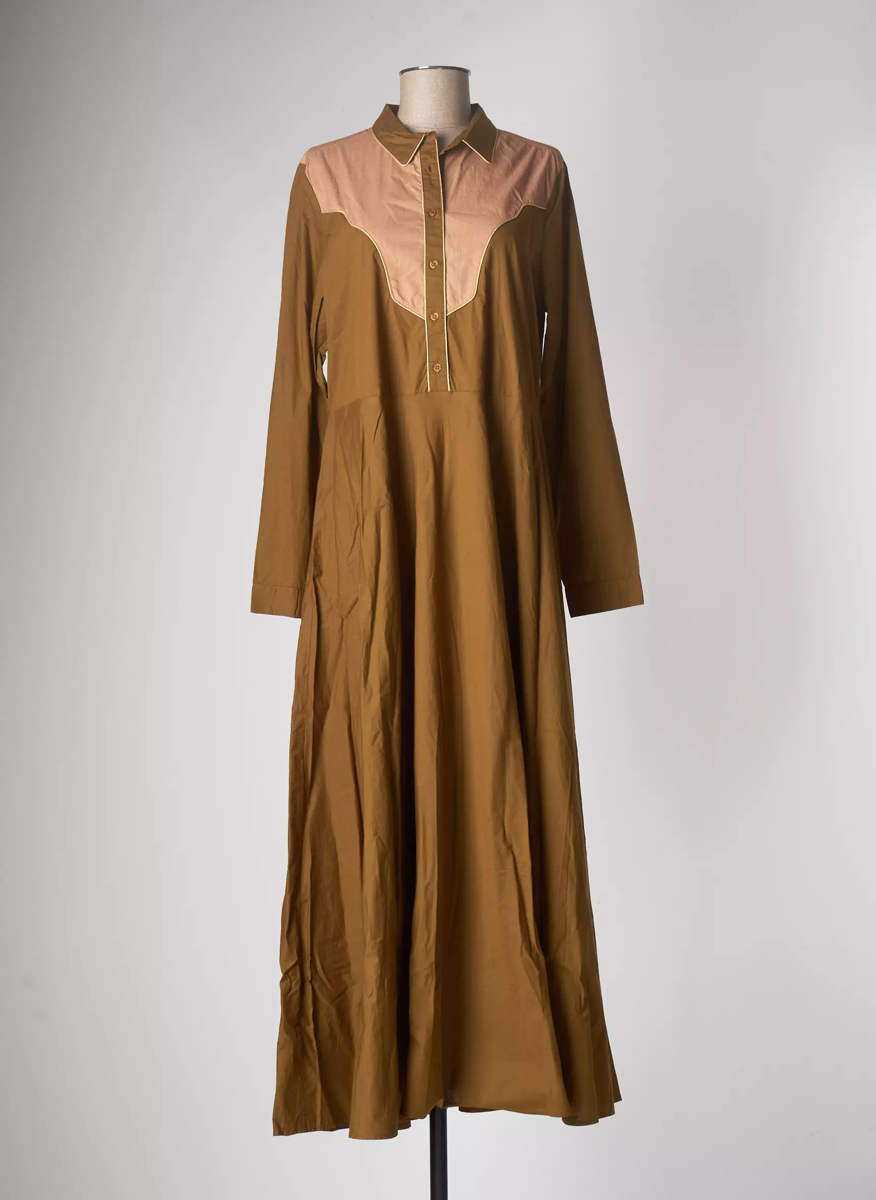 Mes Demoiselles Paris Robes Longues Femme couleur marron