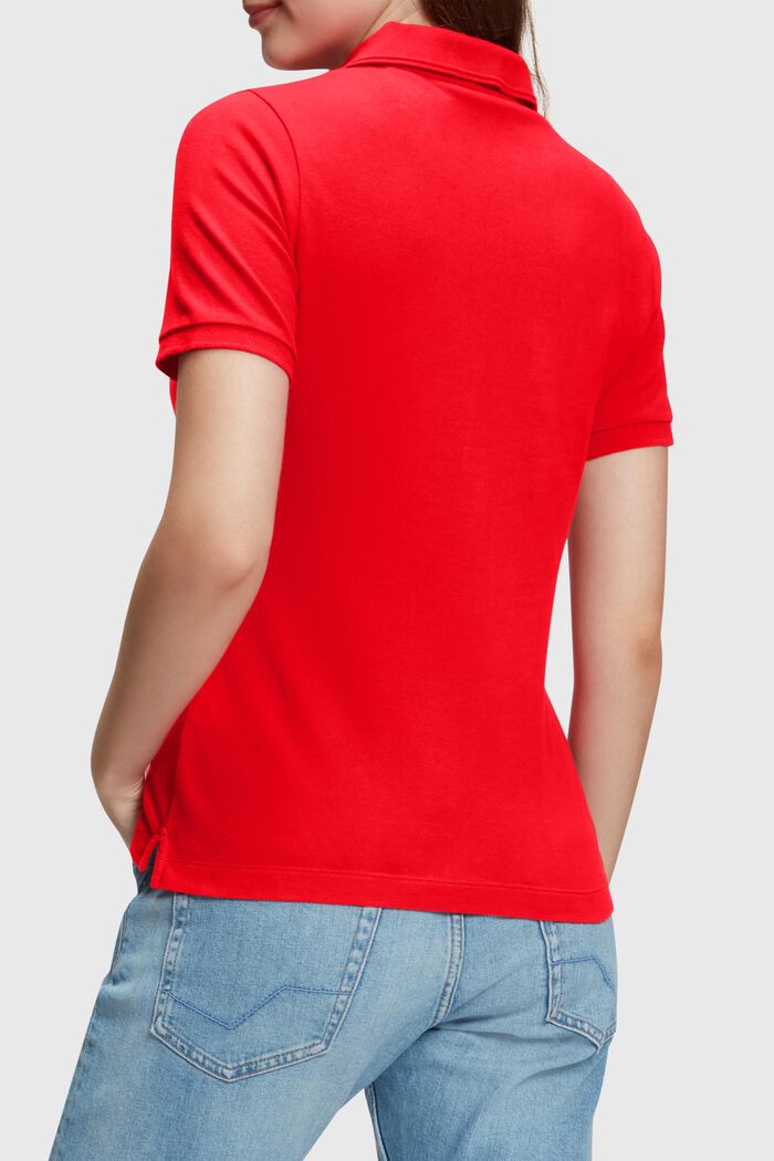 Klassisches Tennis-Poloshirt mit Dolphin-Batch