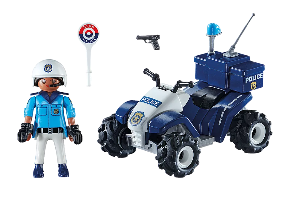 Polizei-Speed Quad
