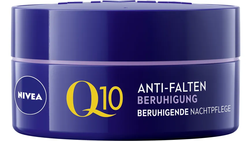 NIVEA Q10 Anti-Falten Beruhigende Nachtpflege Sensible Haut 50 ml
