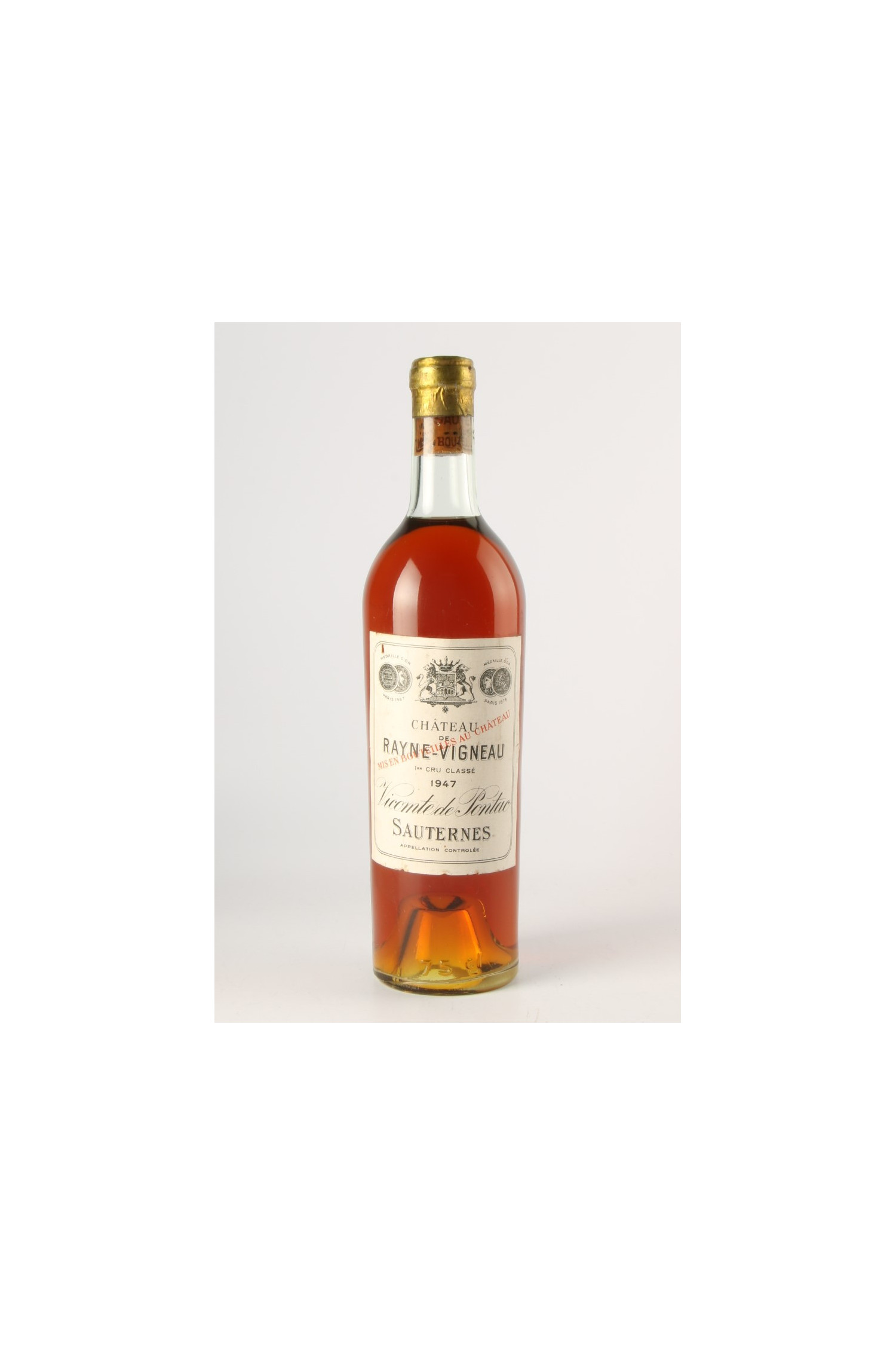 Château Rayne Vigneau 1947, Sauternes