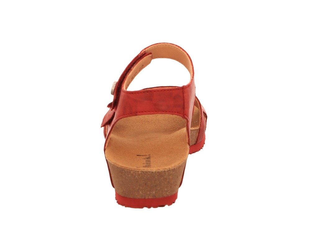THINK Komfort Sandalen rot Dumia