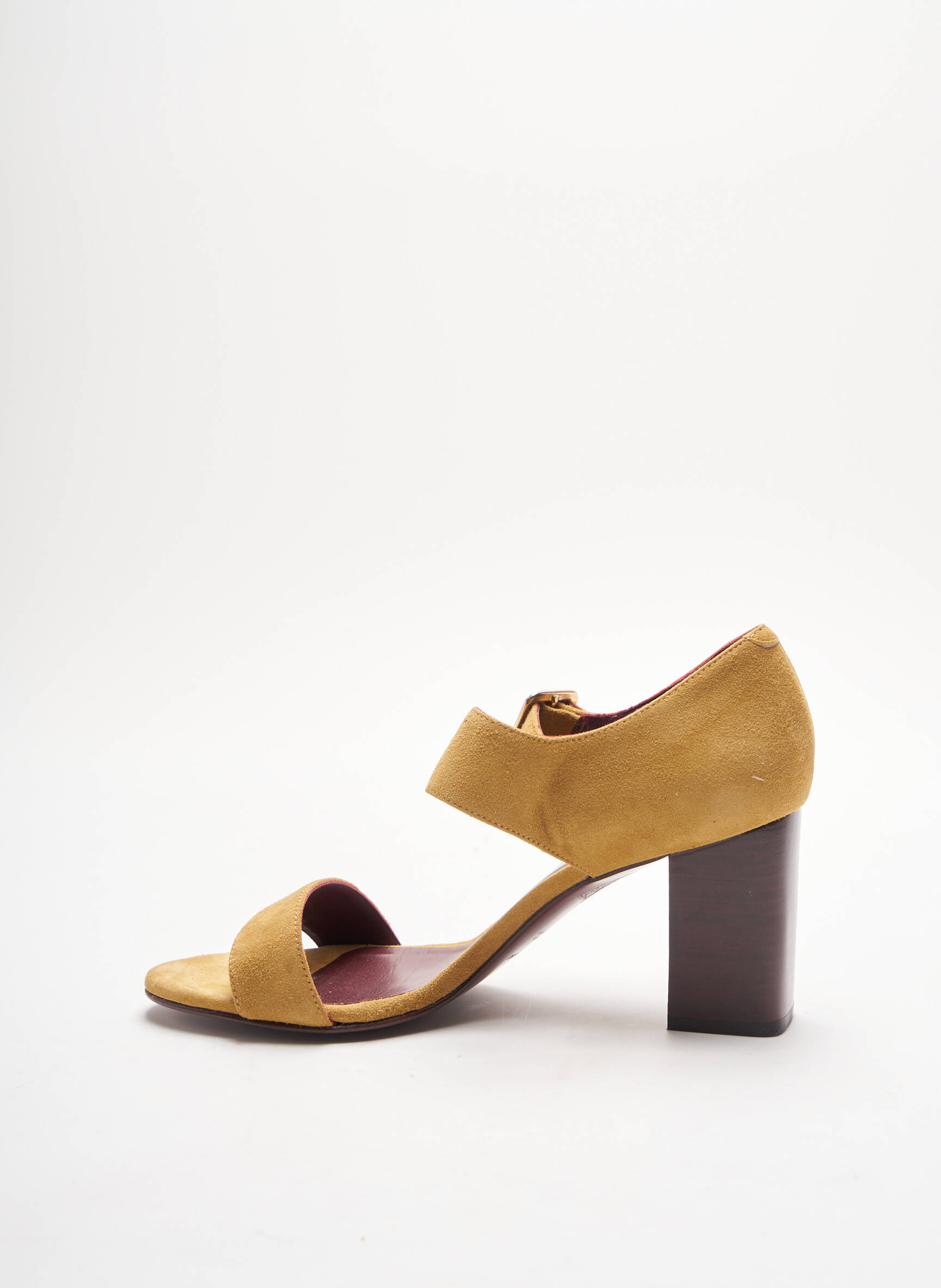 Avril Gau Sandales Nu Pieds Femme couleur jaune