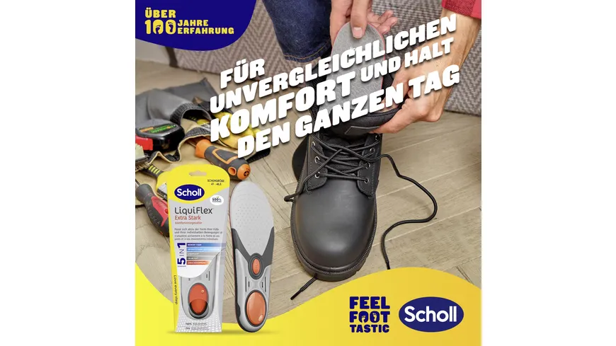 Scholl Liqui Flex Einlegesohlen Extra Support L
