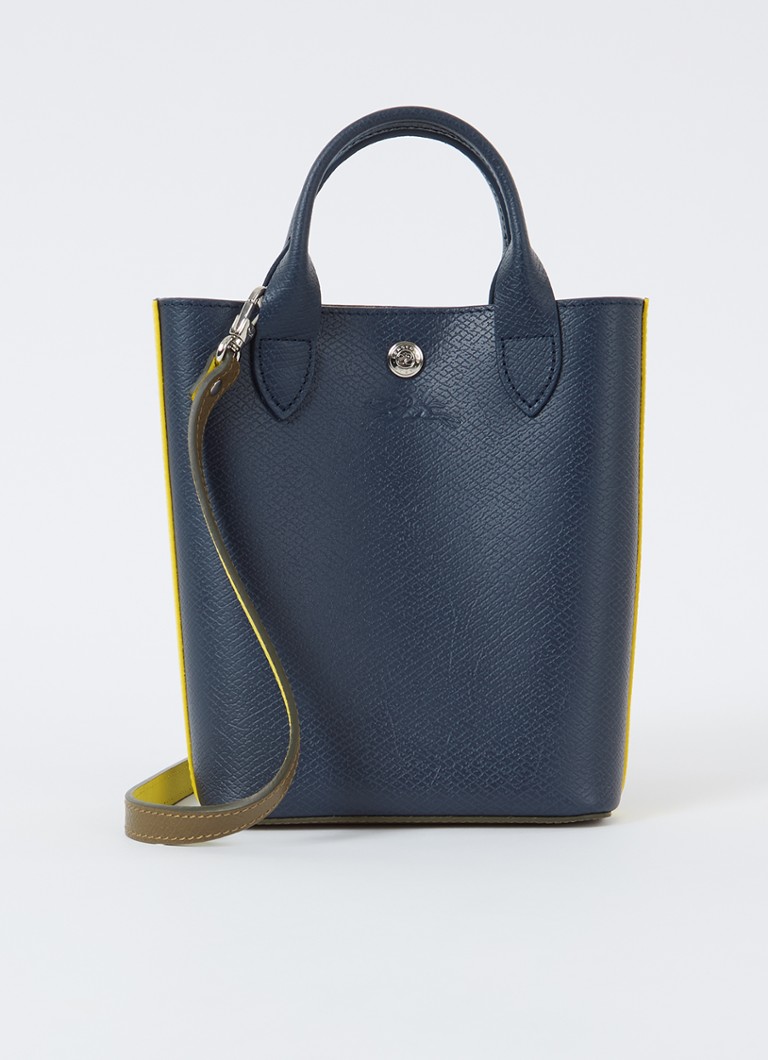 Longchamp Épure Re-Play leather crossbody bag XS with detachable shoulder strap
