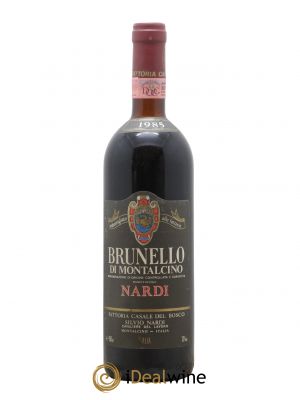 Brunello di Montalcino DOCG Nardi 1985 - Lot de 1 Bouteille
