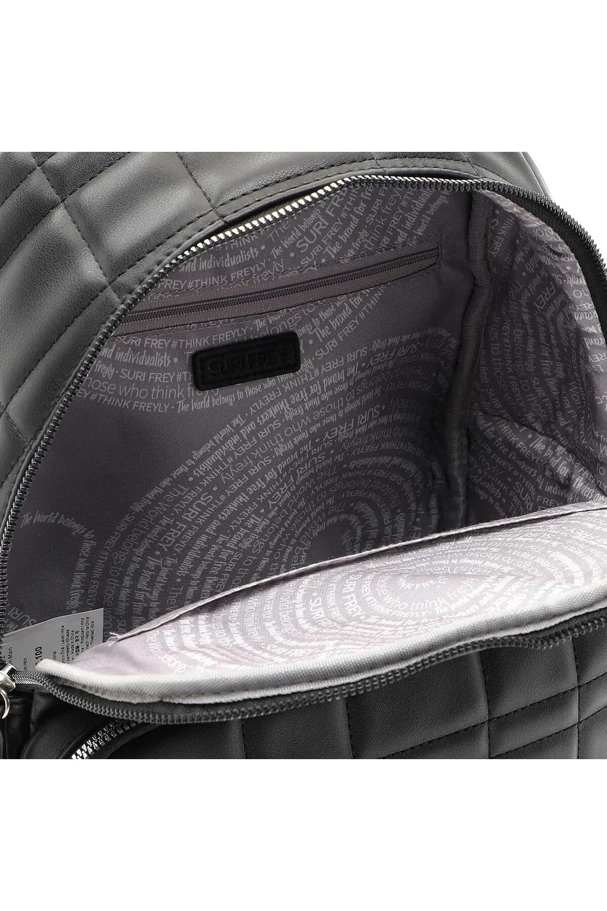 SURI FREY  Rucksack - Schwarz - Unifarben