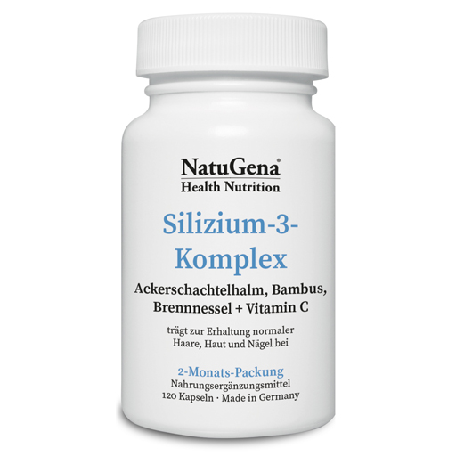 SILIZIUM-3-Komplex Vitamin C hochdosiert vegan Kps  120 St  Kapseln