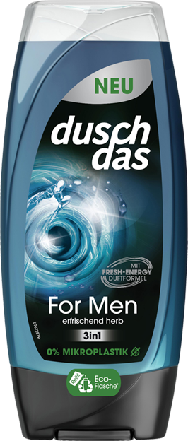 Duschdas Duschgel & Shampoo 3 in1 For Men