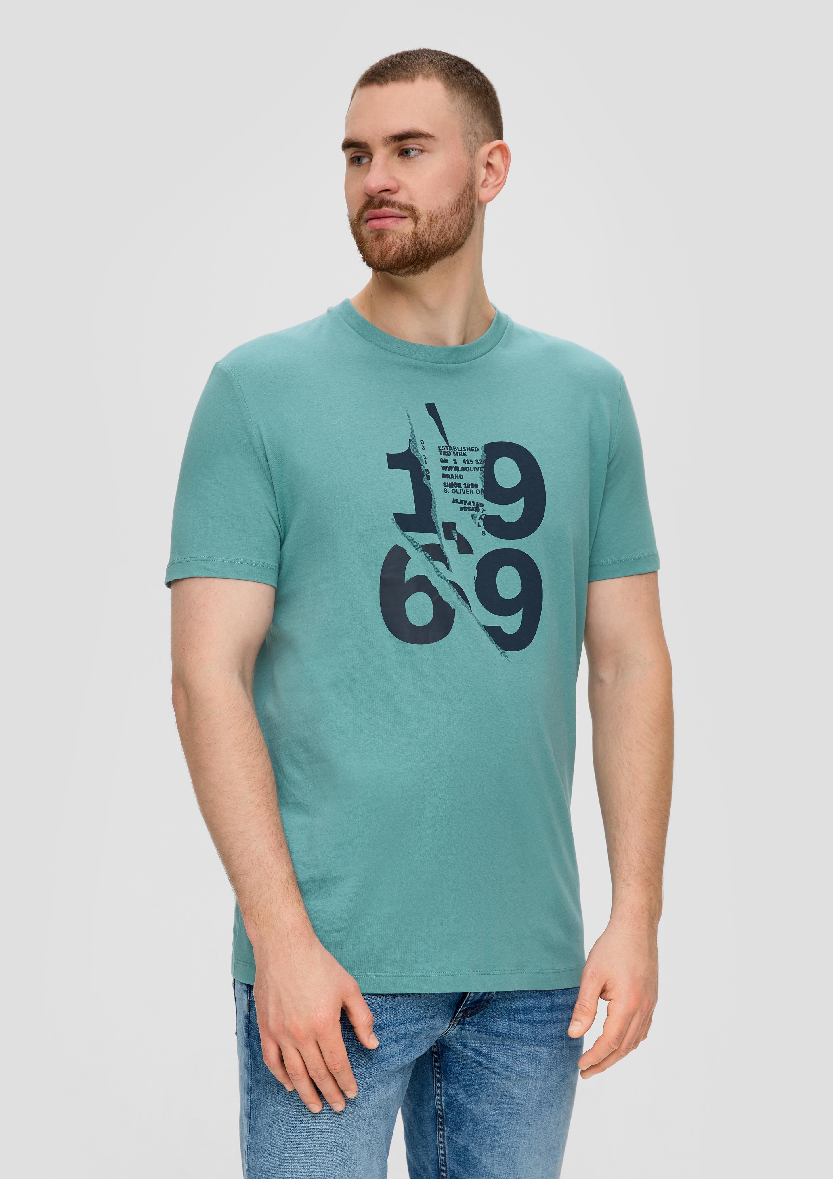 T-Shirt mit Frontprint  2143448-65D2