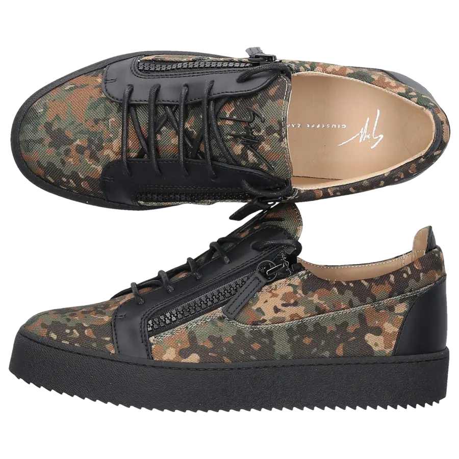 Giuseppe Zanotti - Sneaker low FRANKIE Canvas - grün