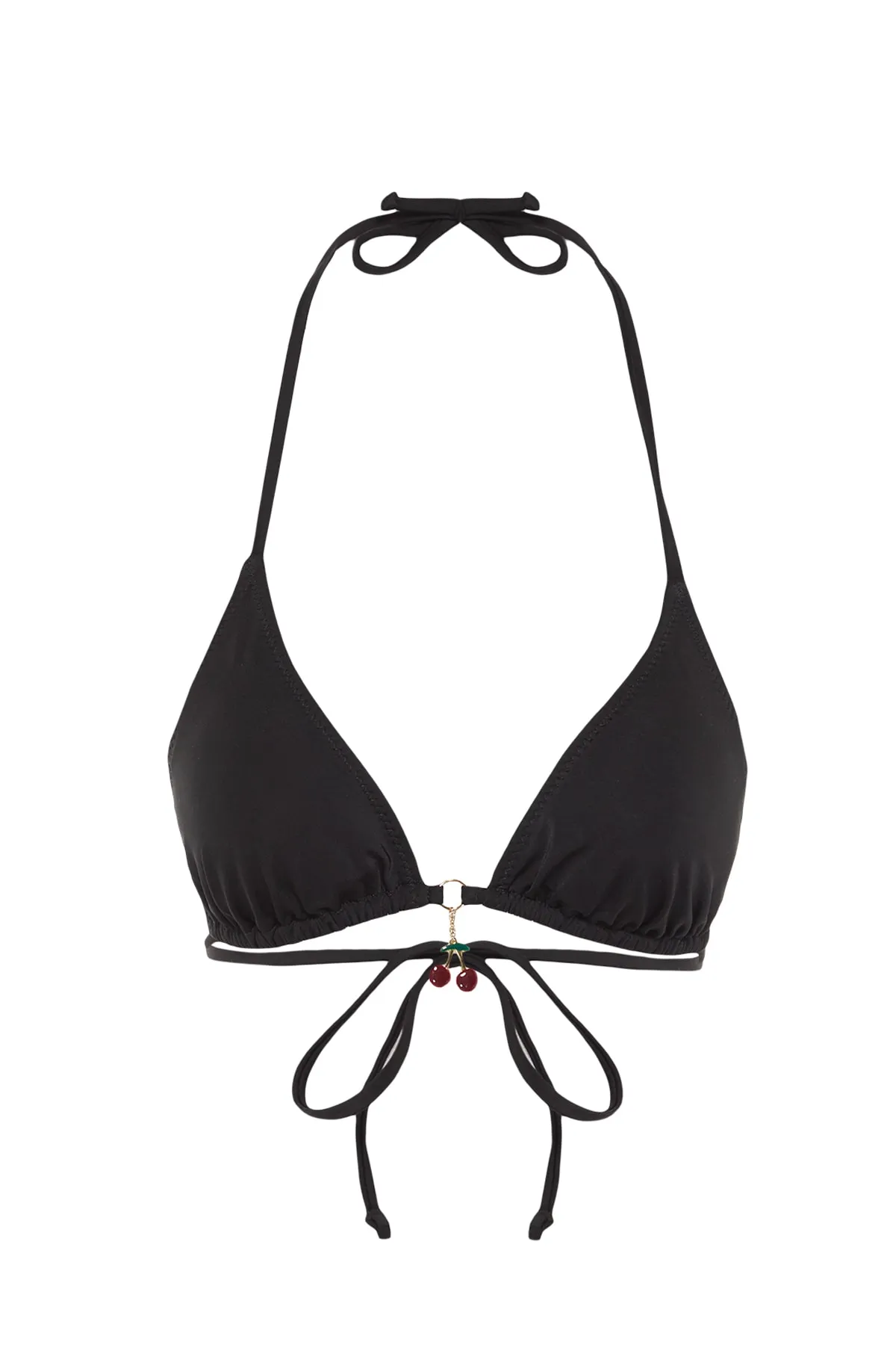 Trendyol Collection  Schwarzes Triangel-Accessoire-Bikinioberteil TBESS23BU00045