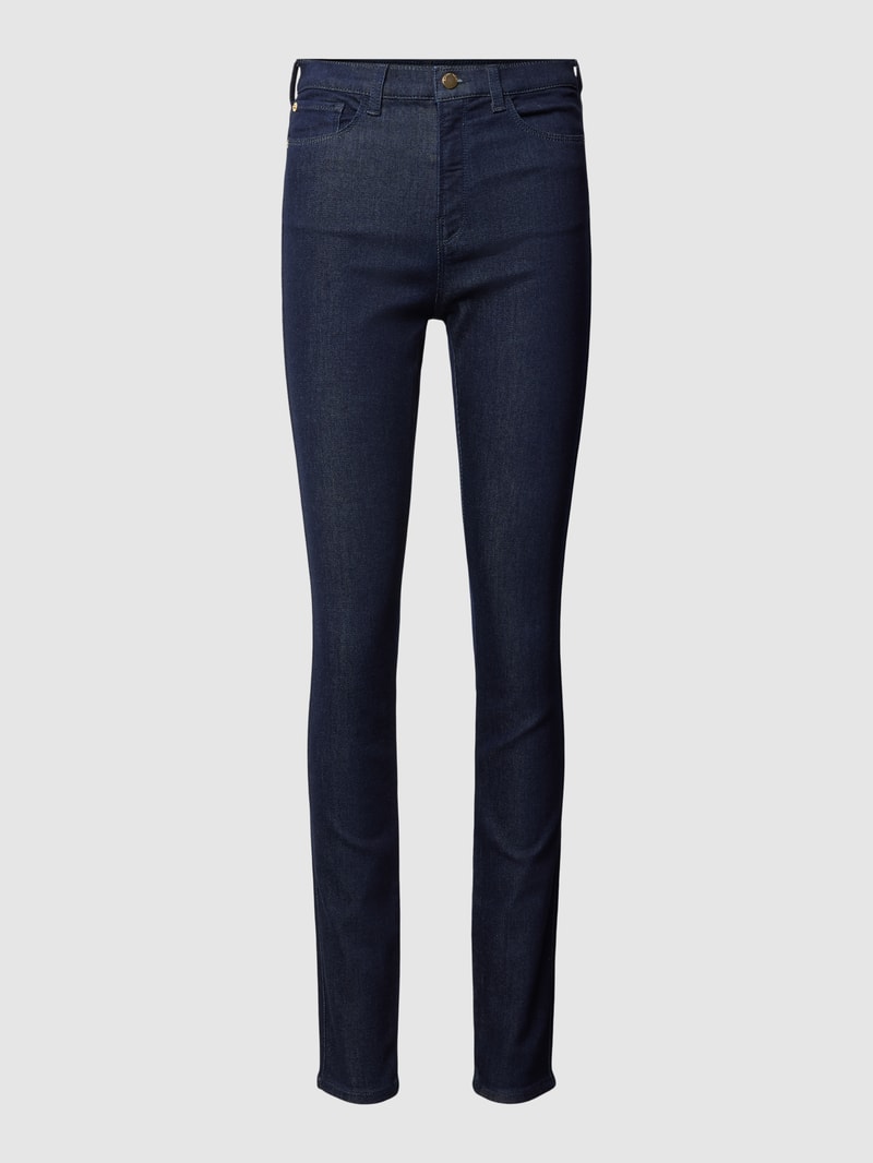 Jeans mit Label-Detail in jeans
