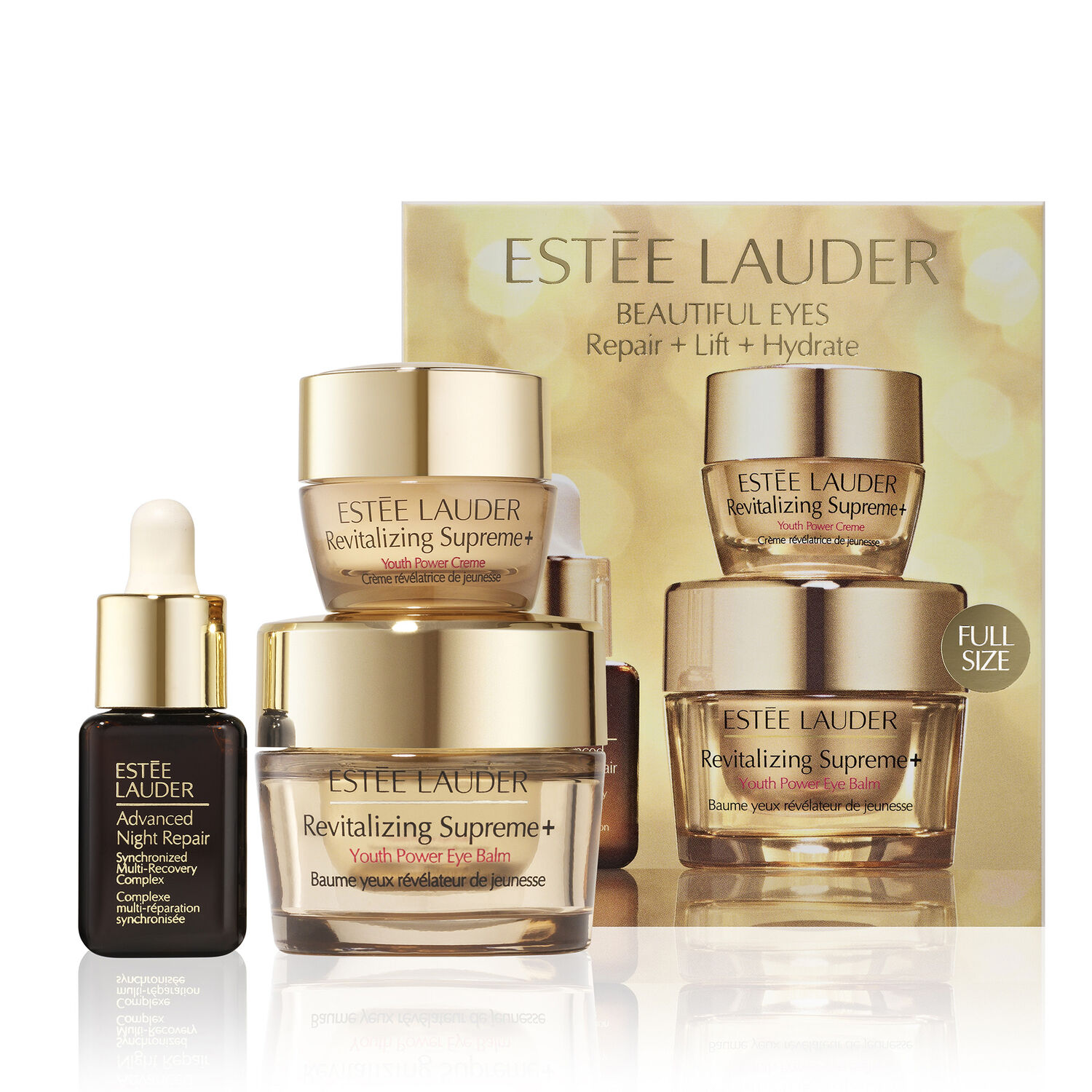 Estée Lauder Revitalizing Supreme+ Coffret Soin Visage Anti-Âge Contour des Yeux 3 Produits