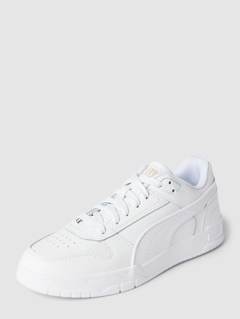 Sneaker mit Label-Detail in weiß