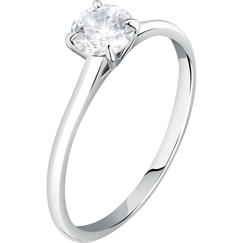 Live Diamond Bague pour femme 375 Or blanc recyclé or blanc Bague