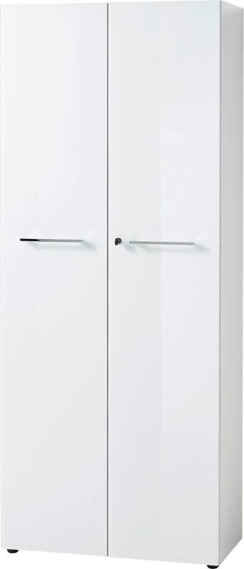 GERMANIA Aktenschrank Monteria Weiß 800 x 370 x 1.970 mm