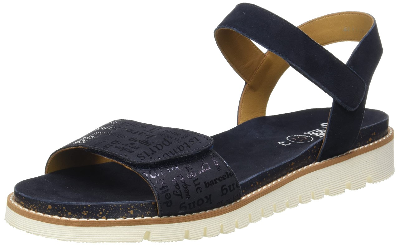 ARA Klassische Sandalen blau Kent Sport