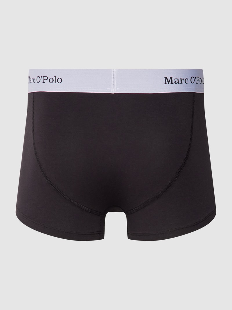 Trunks mit elastischem Logo-Bund im 5er-Pack in schwarz