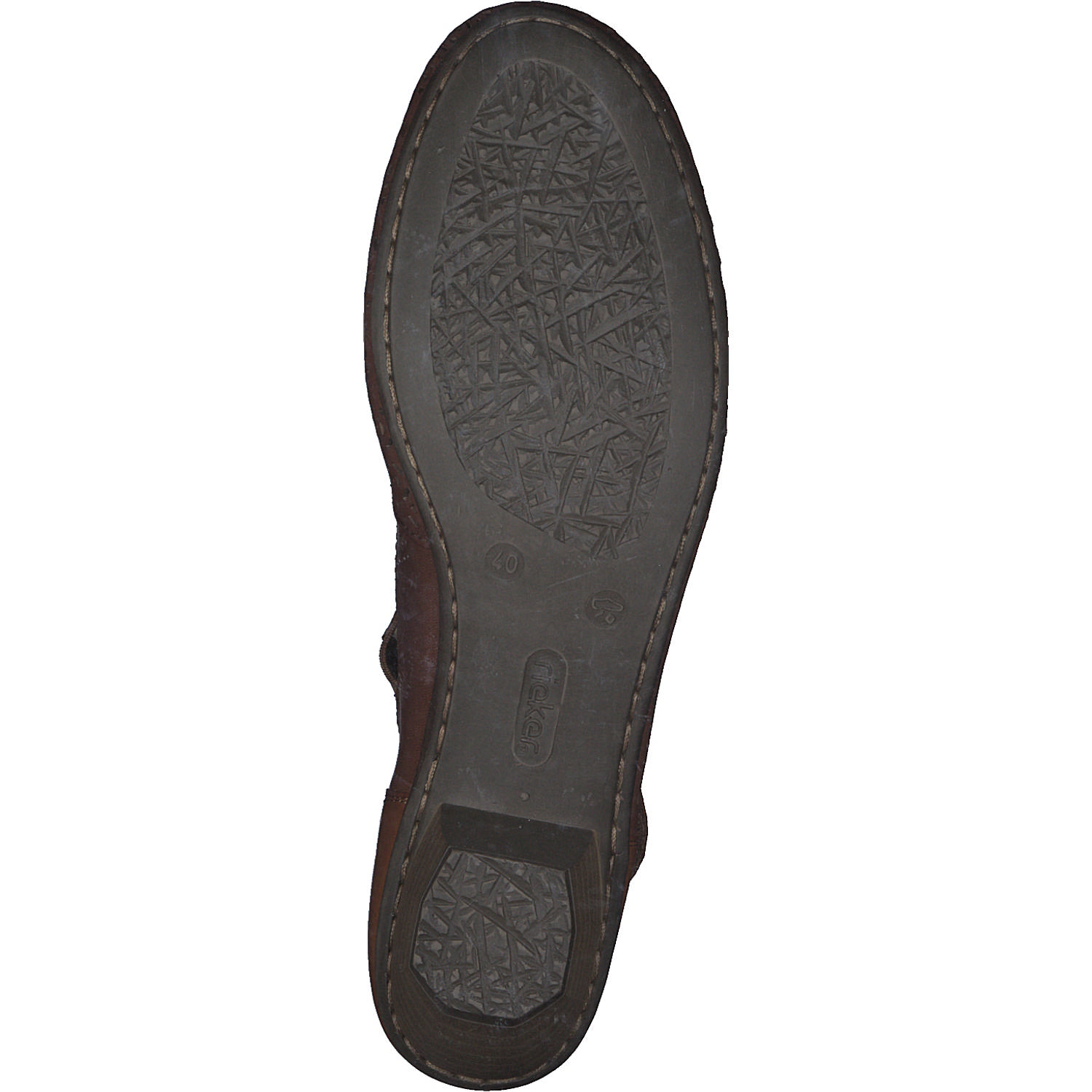 Rieker 41796, Pumps, Damen, nuss/cayenne