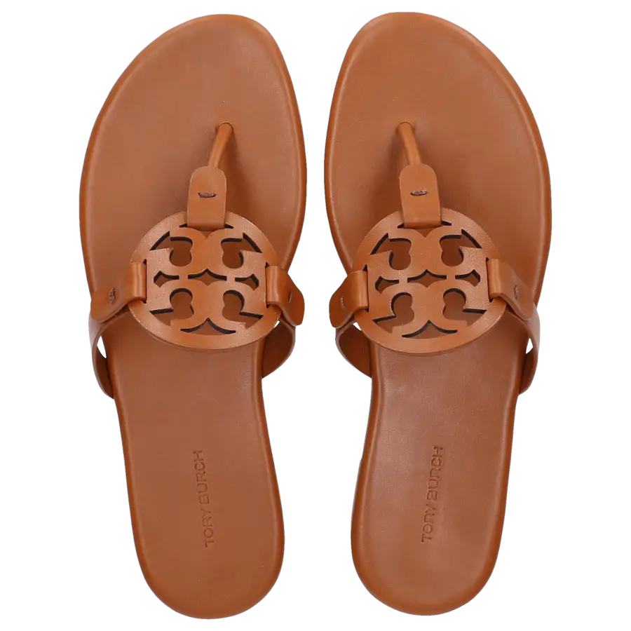 Tory Burch - Sandalen MILLER Kalbsleder - braun