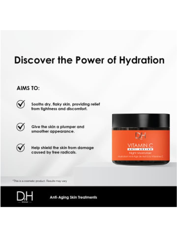 Skinchemists Dr H Vitamin C Feuchtigkeitscreme für die Nacht 60ml günstig kaufen onesize