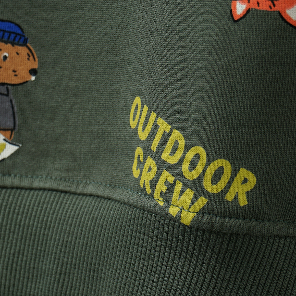 Kinder Sweatshirt mit Allover-Print