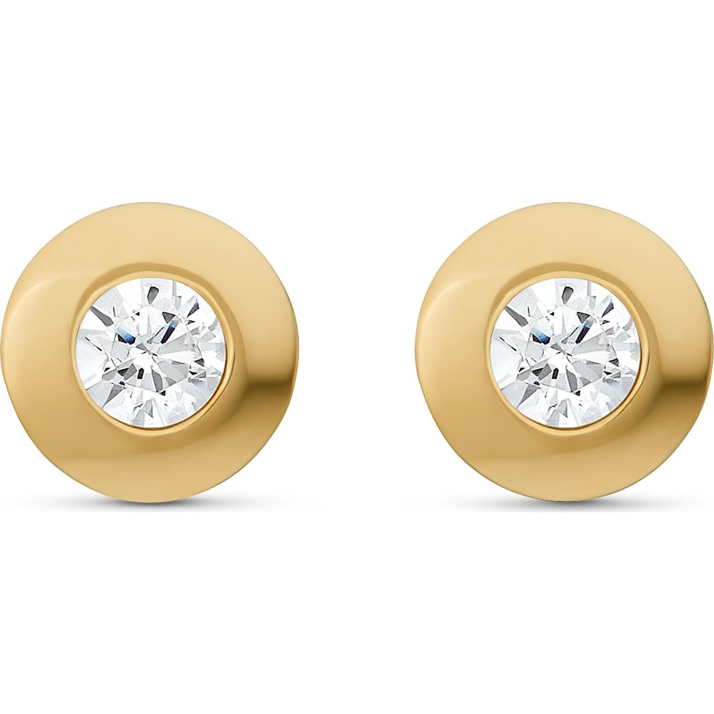 Valeria Boucles d'oreilles à fermoir à poussette 375 Or jaune Boucles d'oreilles