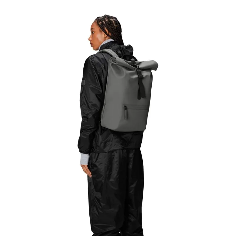 Rains Rolltop Rucksack W3 - Grey