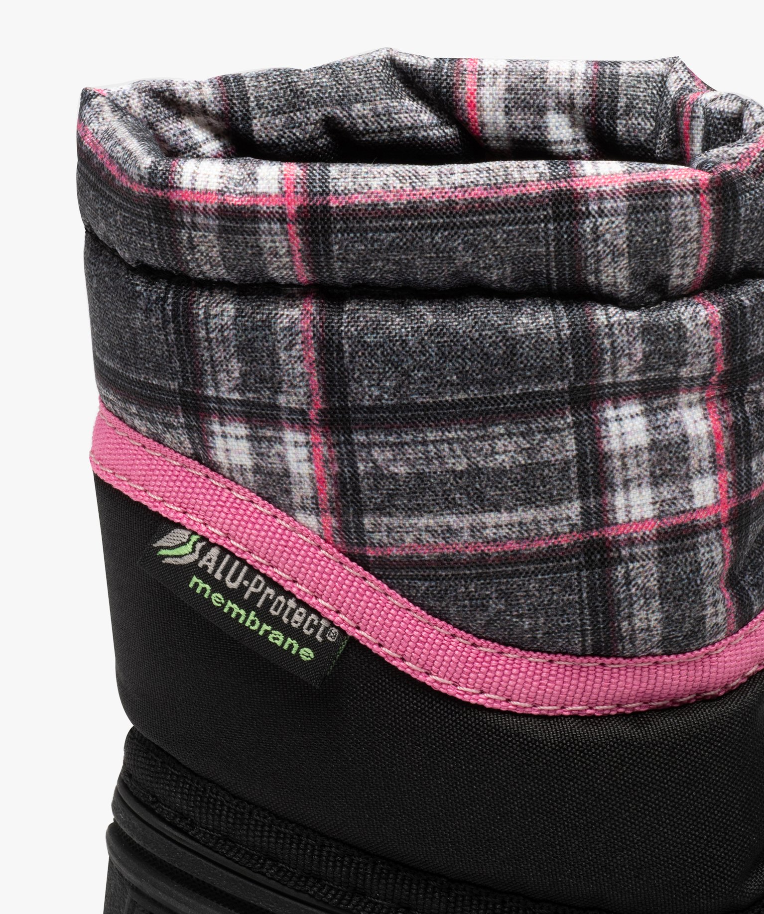 Bottes de neige fille étanches bicolores - Boatilus noir | GEMO