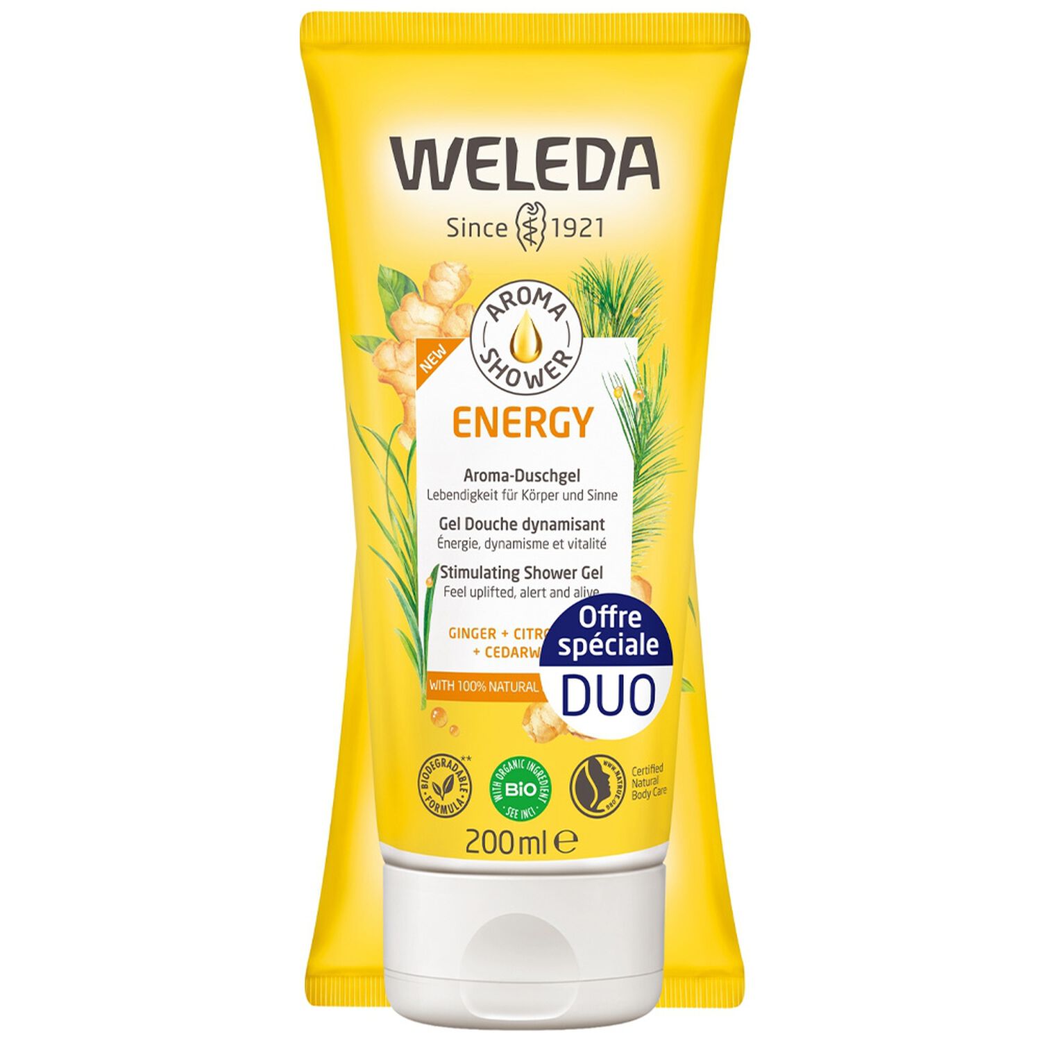 Weleda Energy Duo Gel Douche Aroma Shower