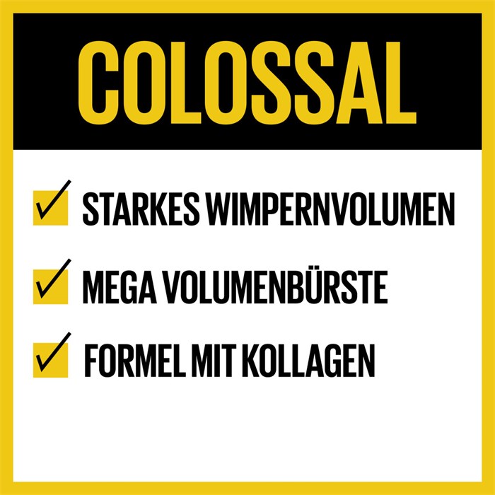 Volum Express The Colossal Mascara Waterproof