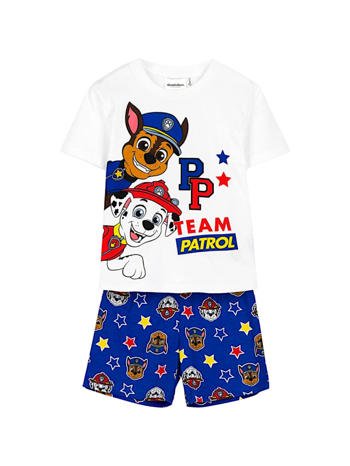 Paw Patrol Schlafanzug kurz Paw Patrol in Bunt günstig kaufen
