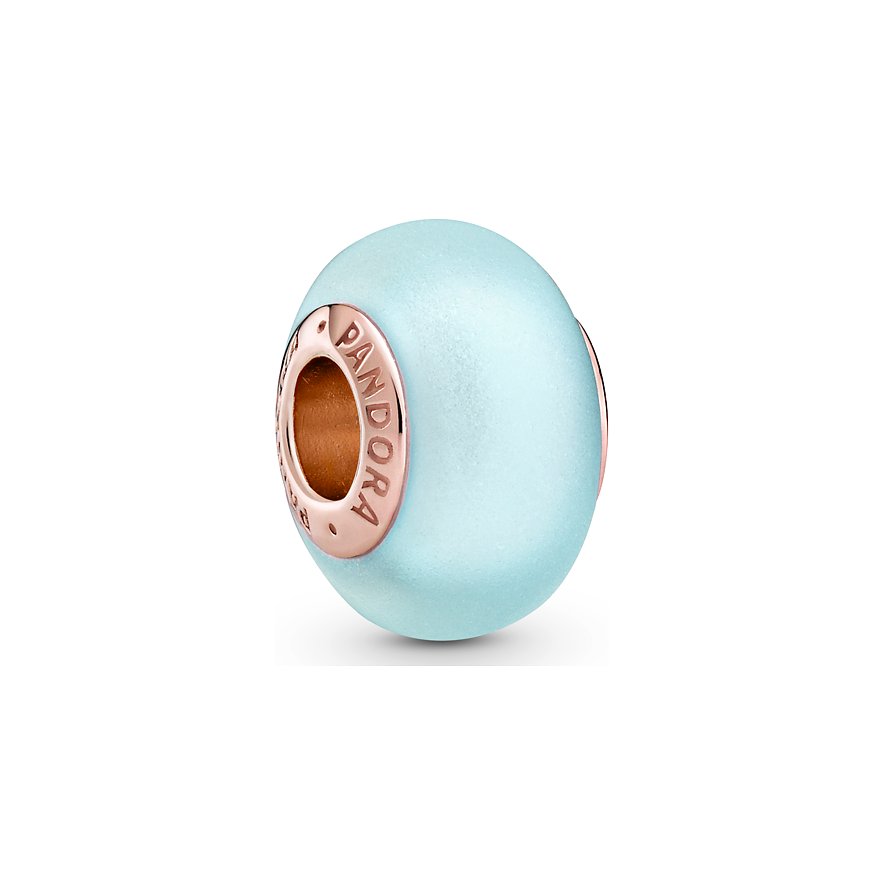 Pandora Charm Moments Mattblaues Murano-Glas