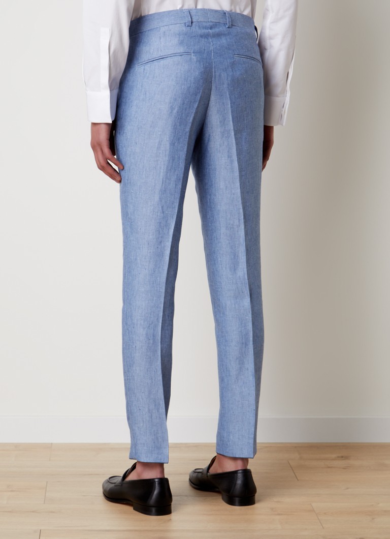 Pantaloni Oscar Jacobson Denz Slim Fit cu buzunare laterale