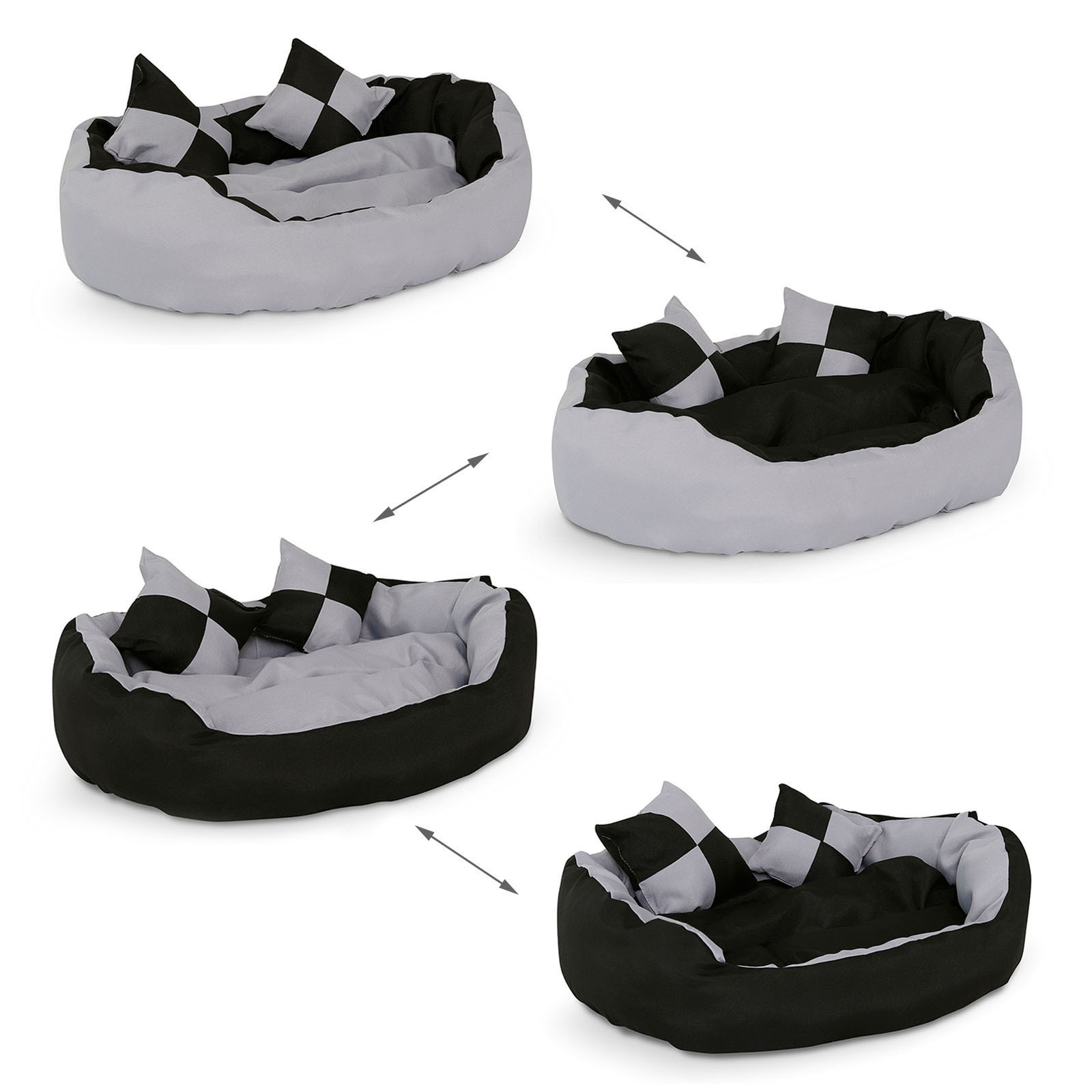 Lionto Hundebetten Lionto 4-in-1 Hundebett S