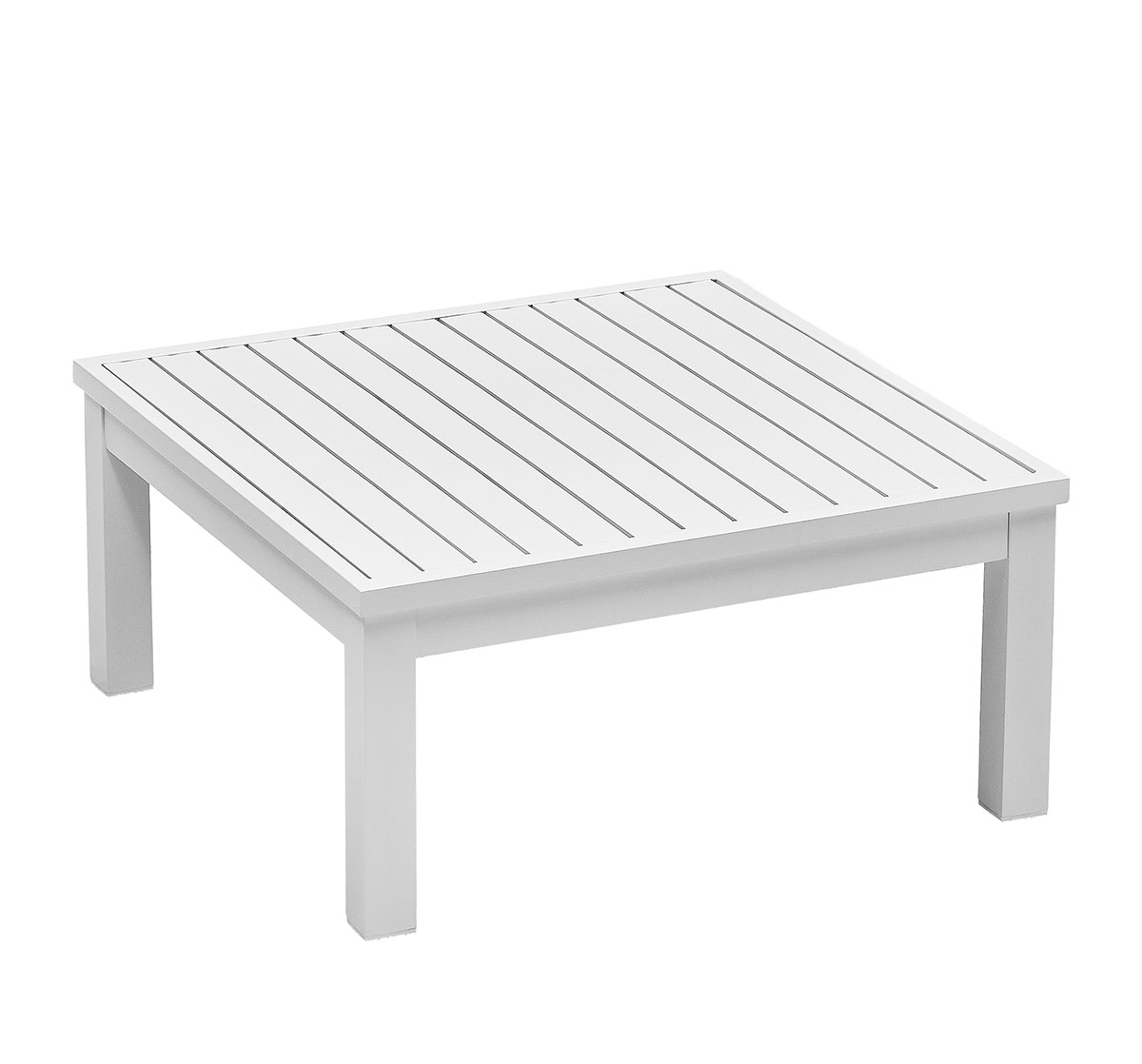 Weles GARTENFREUDE Lounge Ambience, flexibel einsetzbar, wasserabweisende Kissen, Gestell: weiß / Kissen: beige / Aluminium: weiß