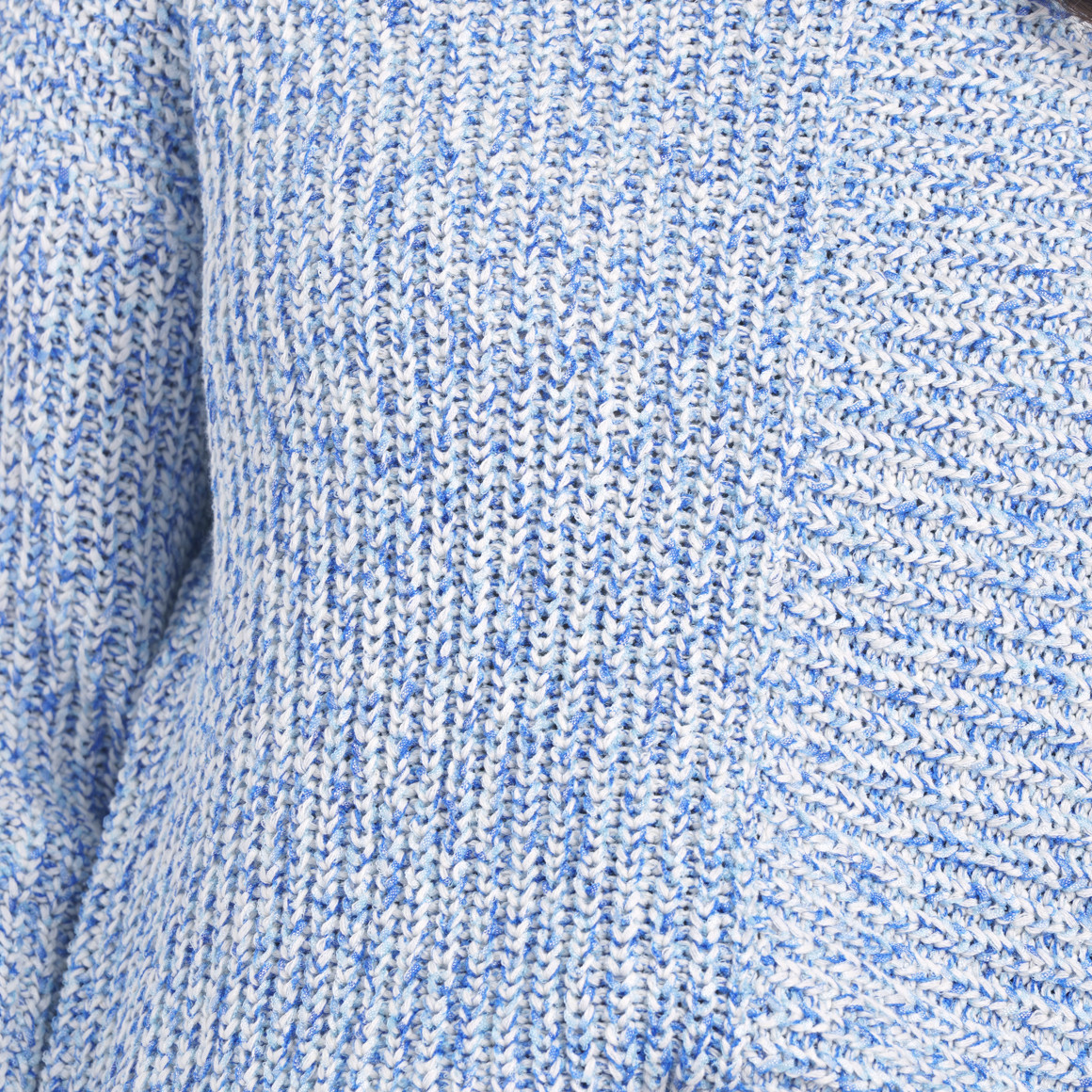 Damen Strickpullover mit Rundhalsausschnitt