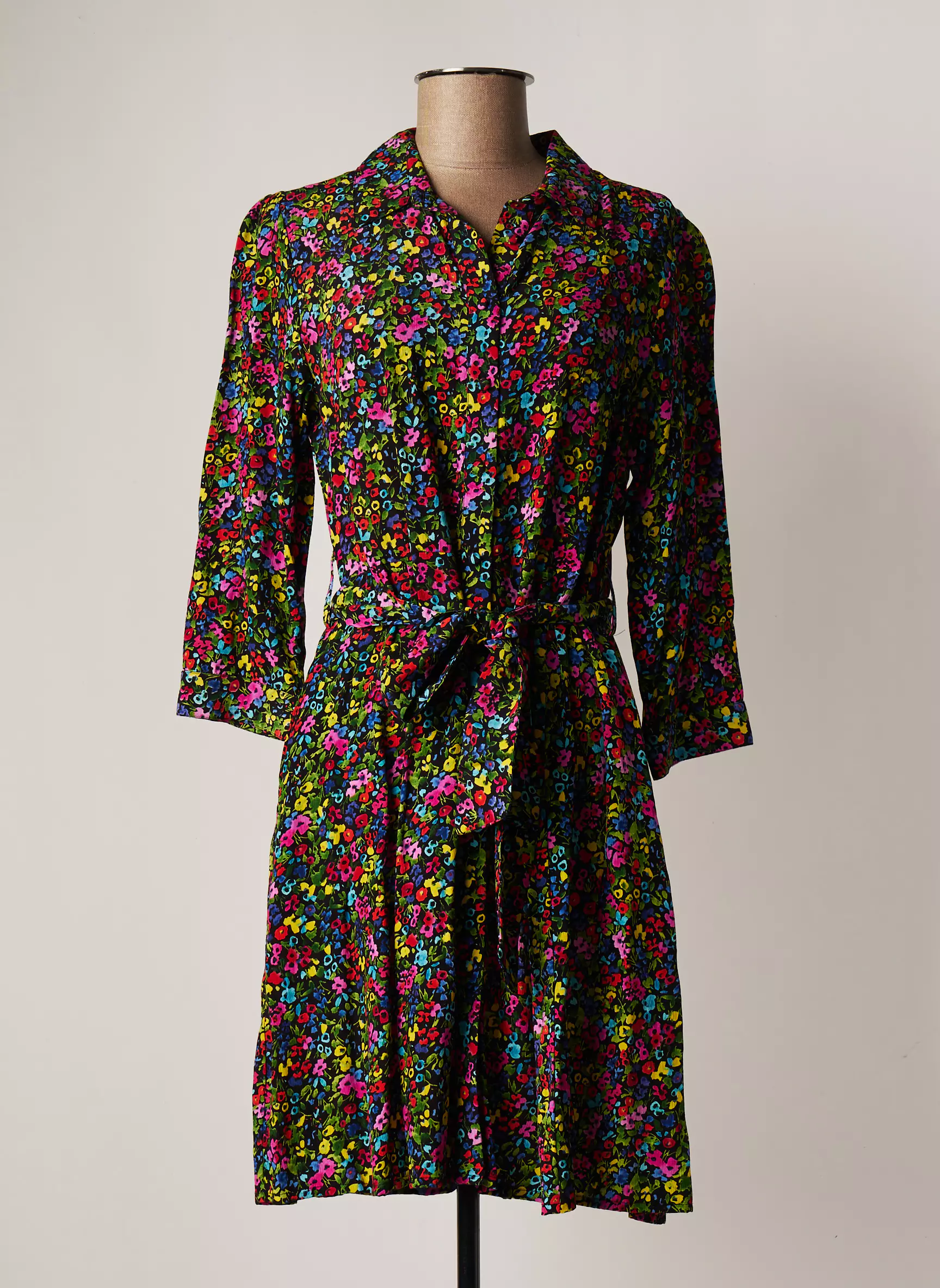 Derhy Robes Mi Longues Femme couleur noir
