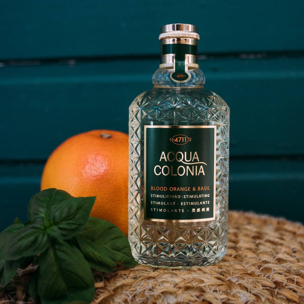 4711 Orange Sanguine & Basilic 50ml Flacon Splash & Spray Eau de Cologne
