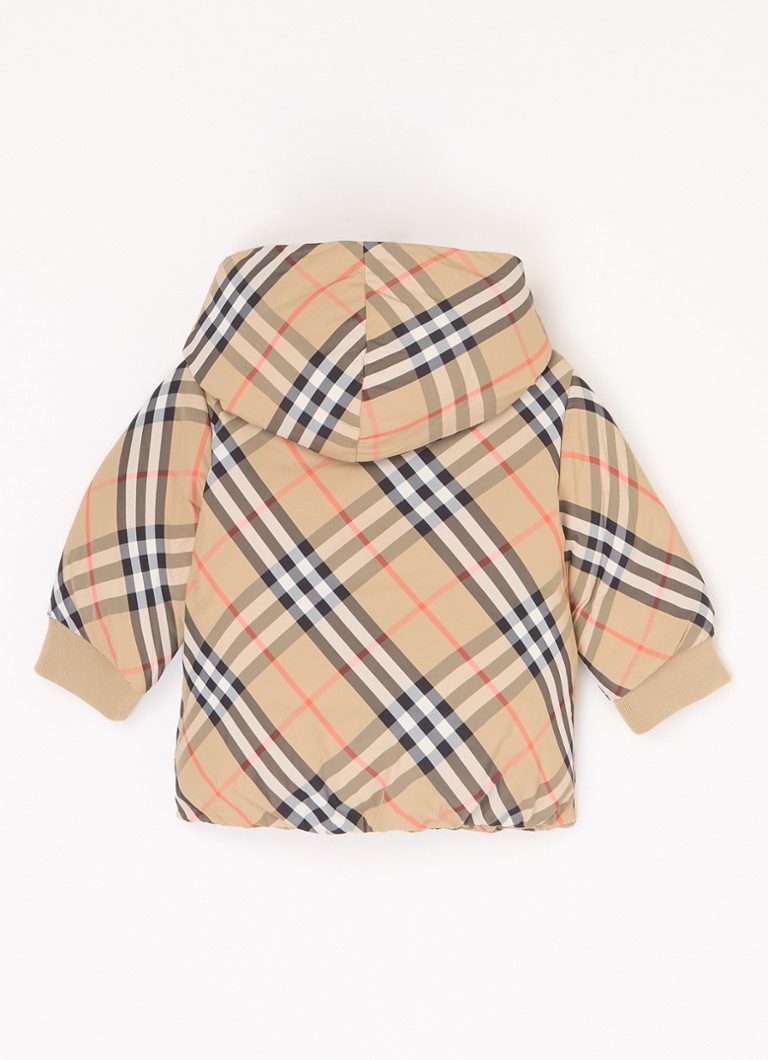 Burberry Axel divpusēja pūkaina jaka ar dūnu pildījumu