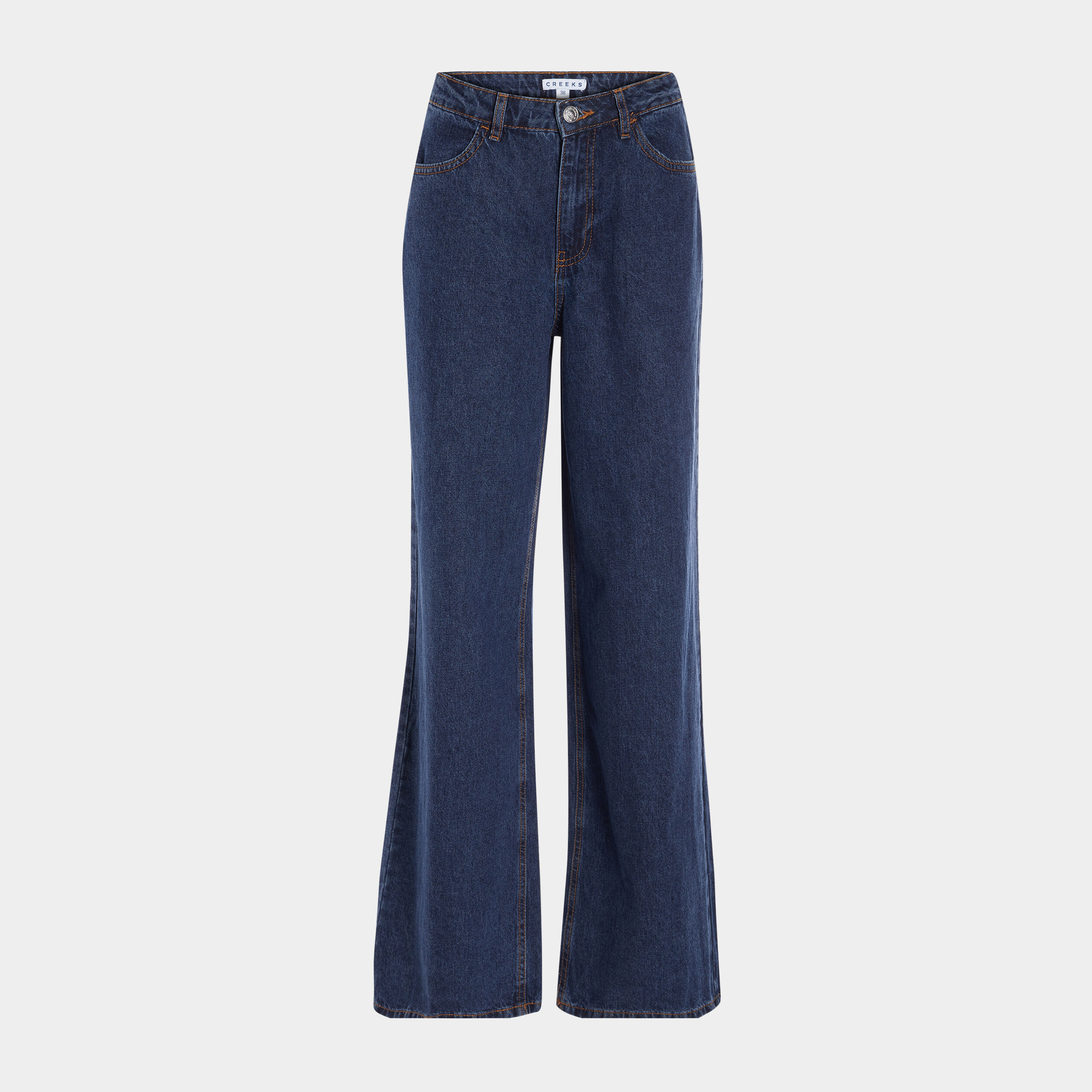 Jeans large taille standard denim stone femme | La Halle