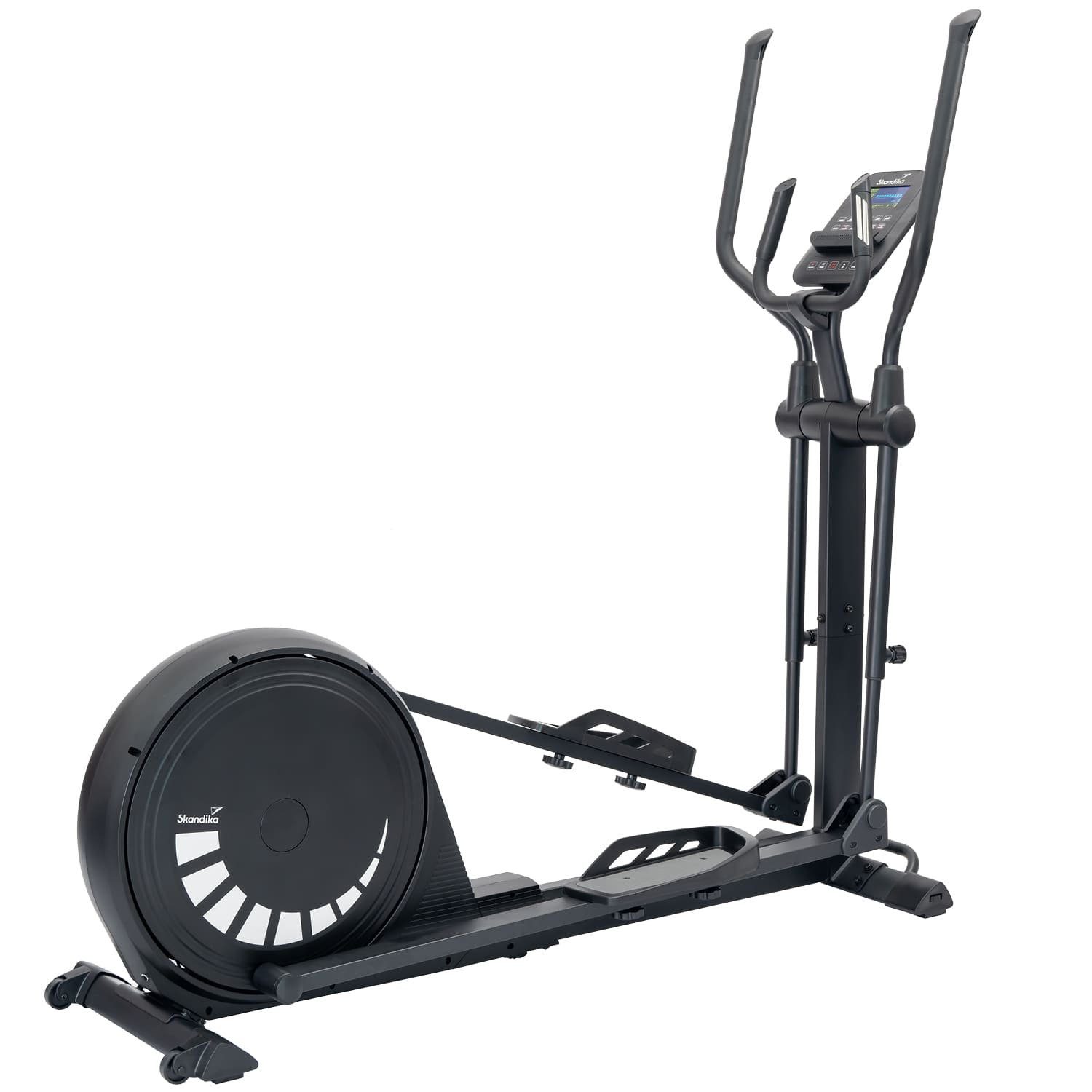 Skandika Crosstrainer Carbon P20-R, Ellipsentrainer für Zuhause, 23 Programme, App kompatibel, bis 135 kg
