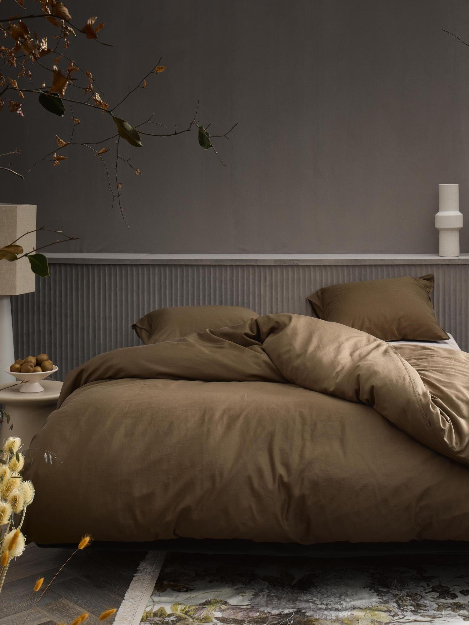 Bettwäsche Minte, Essenza, Satin, 2 teilig, unifarben