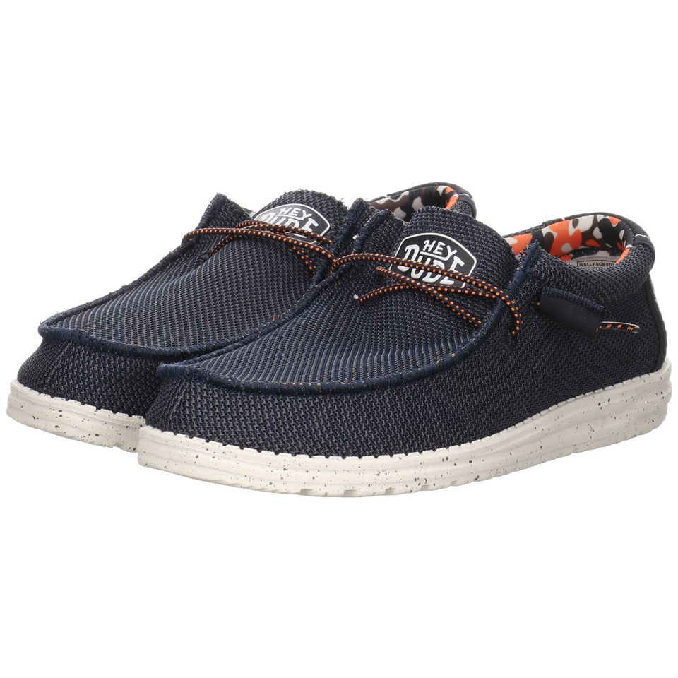 Hey Dude Wally Sox Stitch Slipper